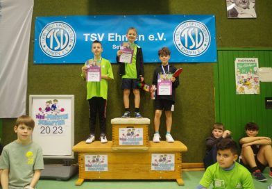 Tischtennis “mini-Meisterschaft” 2023 in Ehmen